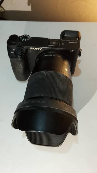Sony 6500 with 16 mm 1.4