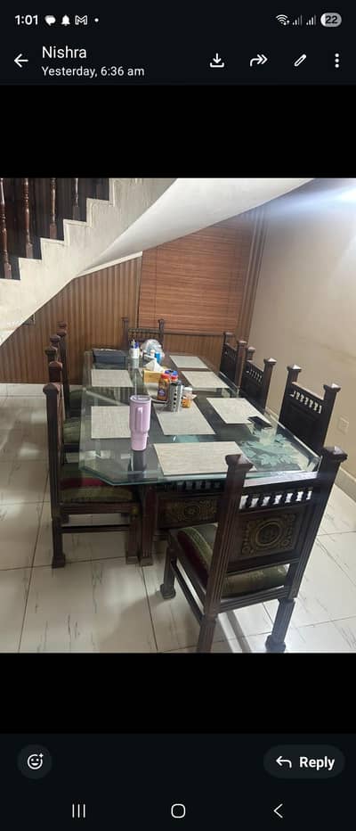 10 chair dining table