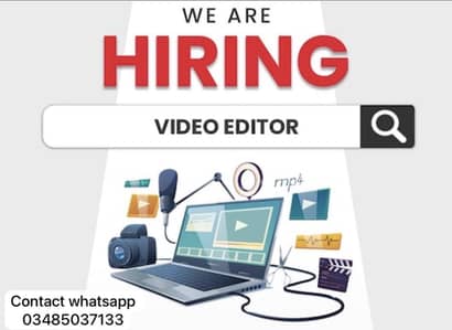 Video editor required