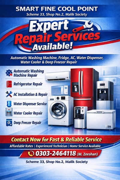 Refrigeration And Air Condition Repairing  Services