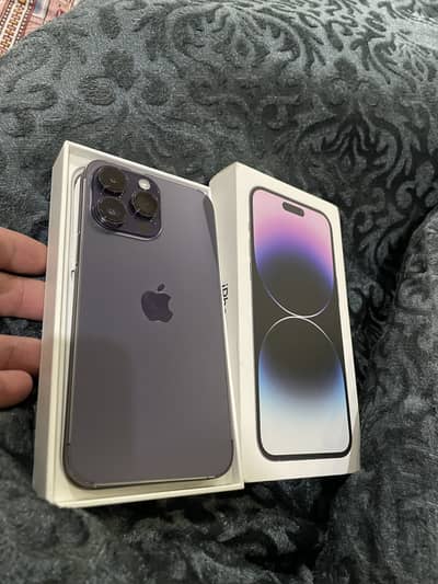 iPhone 14 Pro Max | physical + esim| Pta Approved 512Gb