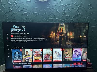 TCL 65inch 4k UHD Android TV with built in sound bar