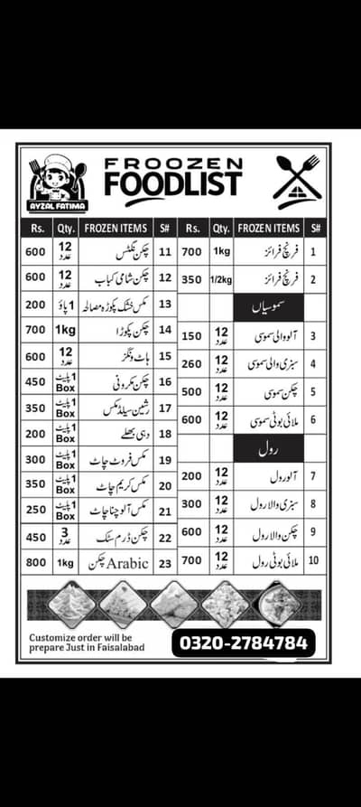 Ayzal Fatima kitchen