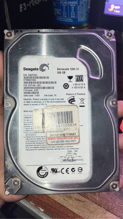 Seagate 500gb 7200RPM For Sale