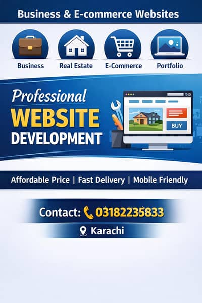 Professional Website Developer – Business & E-commerce Websites