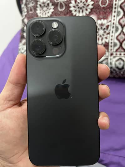 15 pro max 256 black non pta