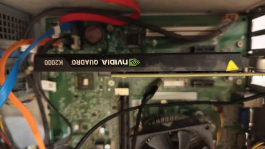 Nvidia Quadro K2000 graphic card( 2GB , DDR5 , 128 bit)