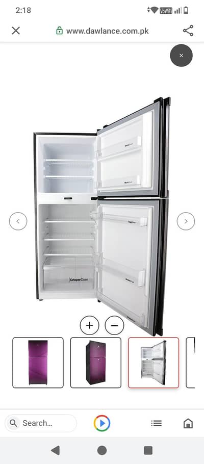 Dawlance frig new Lia hai sale krhe kyunke size bara chahiye