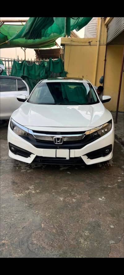 Honda Civic UG 2016 B2B white Lahore Registered new 2025 Yokohama tire