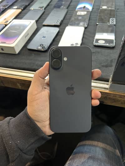 Iphone 16 plus 100% health 256gb