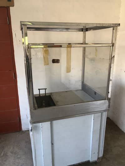 New Fast food counter and burner