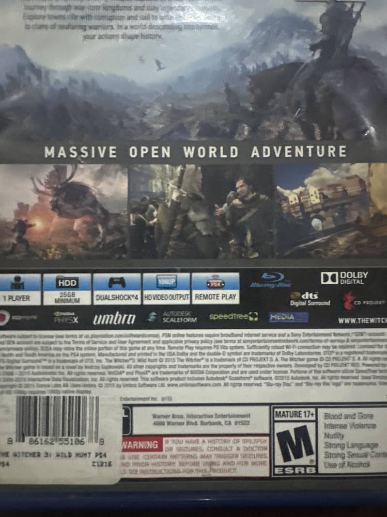 Witcher 3 ps4 1