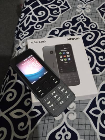 Nokia 6300 phone  official pta approved