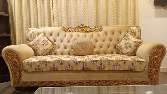 LAVISH 7 SEATER SOFA SET