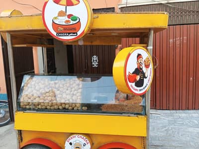 Food Cart / Gol Gappa & Chaat Stall – Excellent Condition