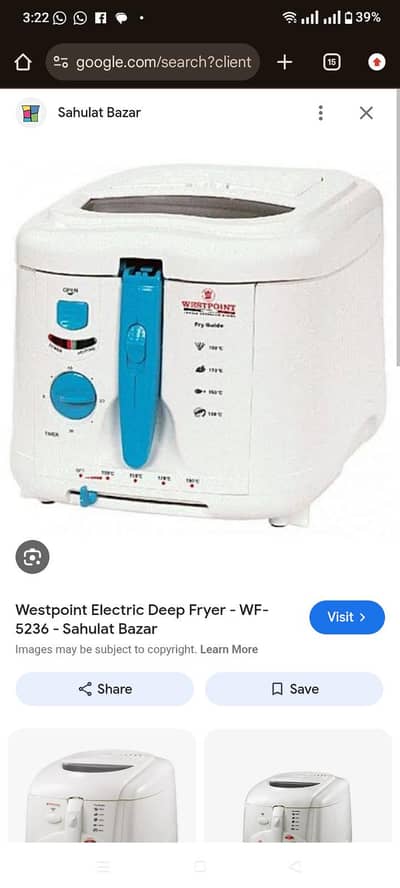 west point deep fryer ok condation