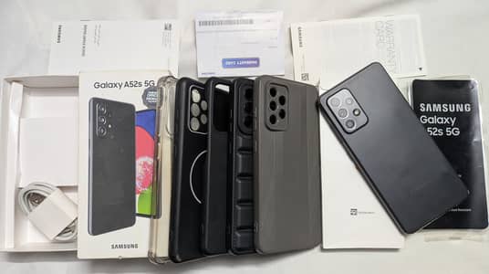 Samsung Galaxy A52S 5G, Complete Box