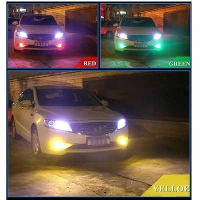 SMDs led car parking lights pair remote control