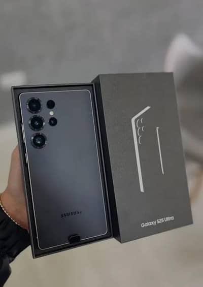 Urgent Sale S25 Ultra With Box Non PTA Sim Time Available 10/10