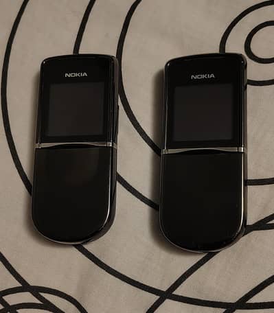 Two Nokia 8800 Sirocco available black color