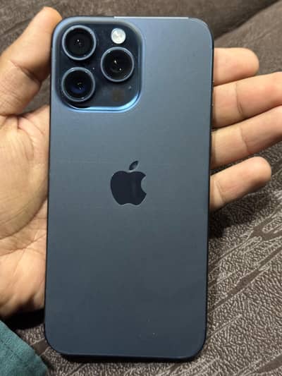 Iphone 15 Pro Max 256gb PTA Approved Blue Color