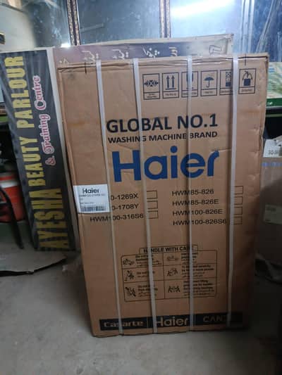 Haier watching machine and dryer