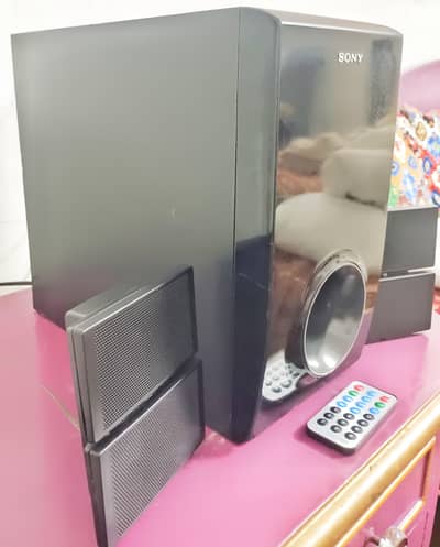 sony 2.1 audio music home theater woofer deck system