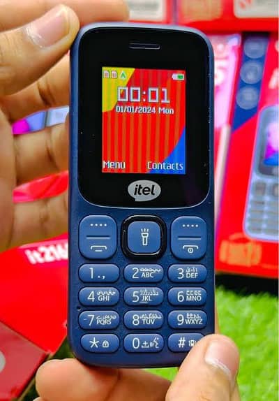 itel it2165 , pta approved, dual sim , 100% ok