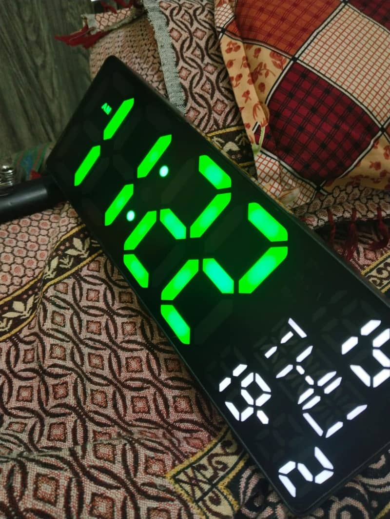 Times Clock Digital Automatic Wall Clock Time  Automatic Clock Office 6