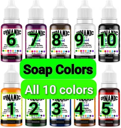 Soap , Candle ,Resin art . Liquid colors  High-Quality  .