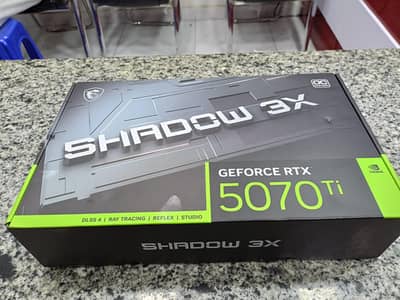 Rtx 5070ti 16-Gb ddr7 just Box opened