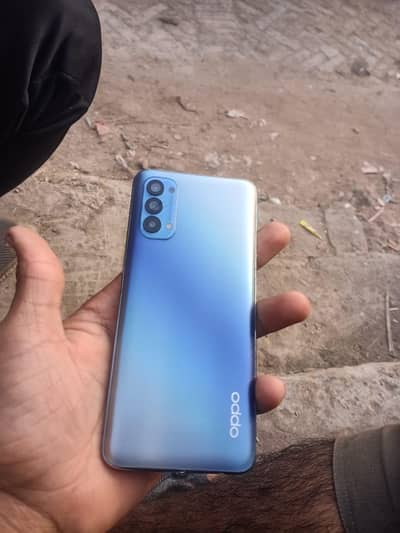 oppo reno4 10by9 8 128 all ok Koi fault in fingers not working