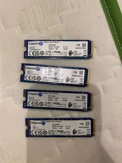 1tb 2tb 4tb Gen-4 Nvmes different Brand Kingston,Lexar, Samsung