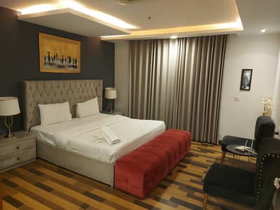 Lavish 01 Bed Apartment Gold Crest DHA Ph4 on per day rent