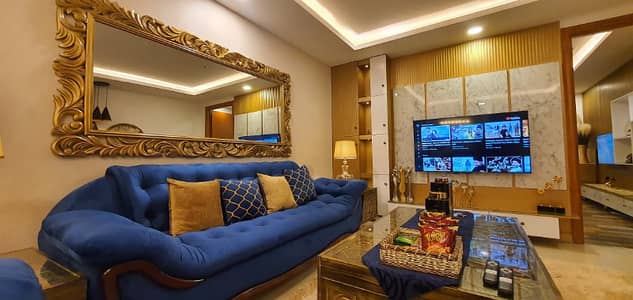 Spacious 01 Bed Apartment Gold Crest DHA Ph4 on per day rent
