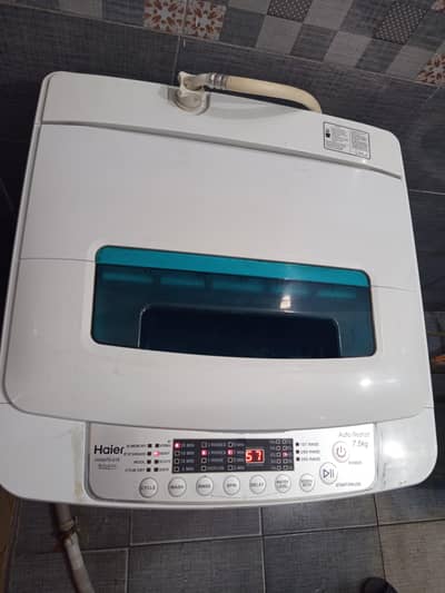 haier automatic washing machine