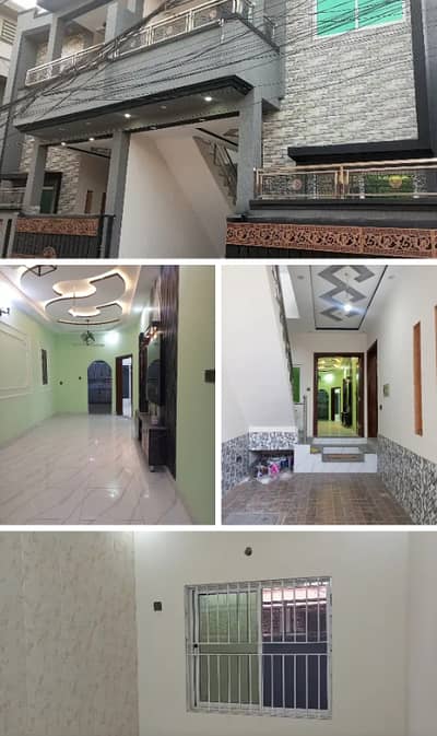 10.5 Marla Brand New Double Storey 2 House For Sale Near Attock Petrol Pump Range Road.