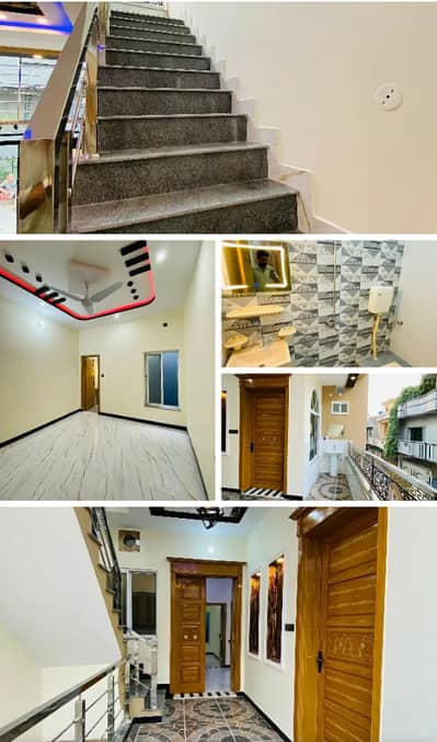 6 Marla Brand New Double Storey House For Sale Officer Colony Line 7 Misryal Road.