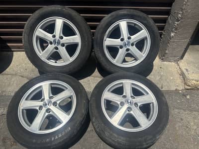 Original Honda Rims 16 inch 5 nut 114 pcd