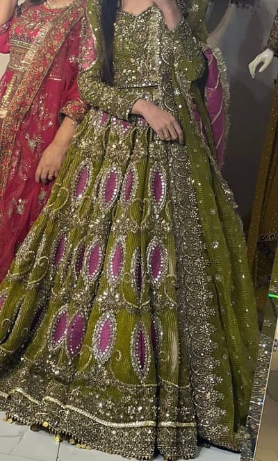 Kashees’s Mehndi Lehnga