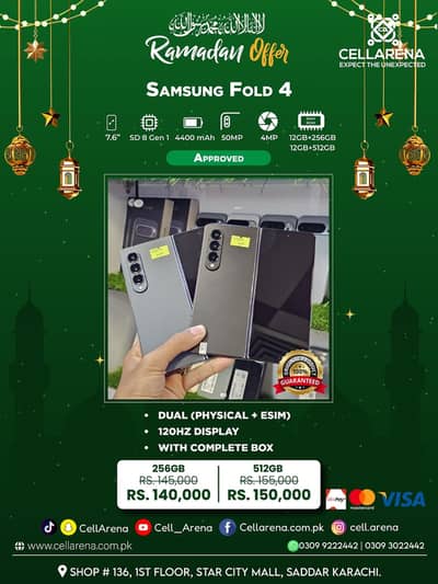 RAMADAN OFFER SAMSUNG GALAXY FOLD - CELLARENA