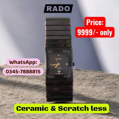 RADO (Jubilee) Ceramic Watch A+ Condition