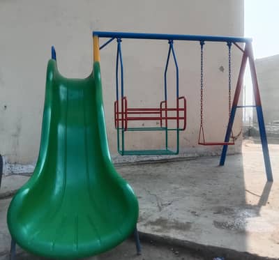 three in one Slides & swings jhola