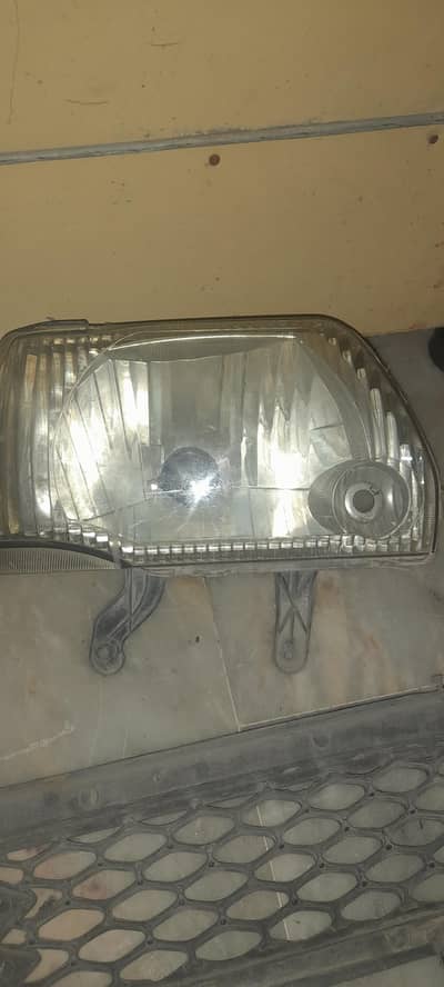 Mehran headlights in normal condition