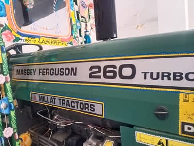 MF 260 DELUXE model power steering