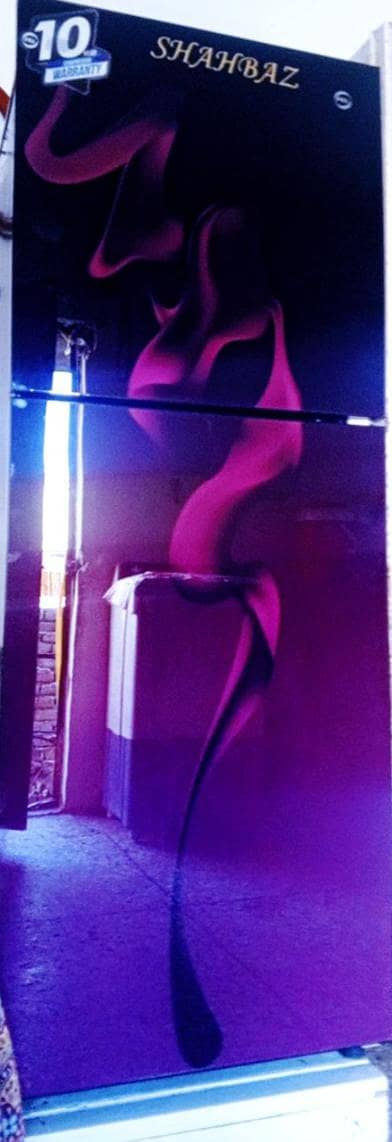 pell double door fridge in excellent condition