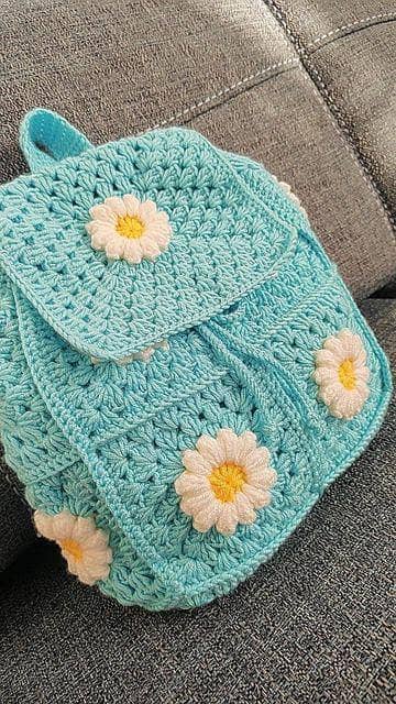 Handmade Crochet Bag - Aesthetic Boho Purse