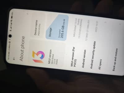 Poco x3pro 256gb