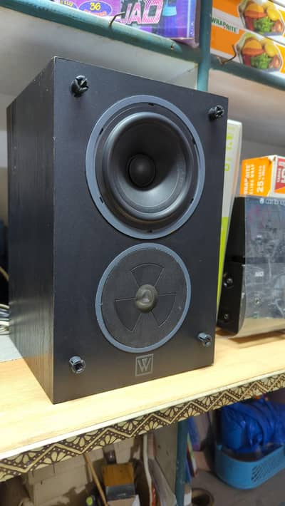 Wharfedale Bookshelf speakers UK made.