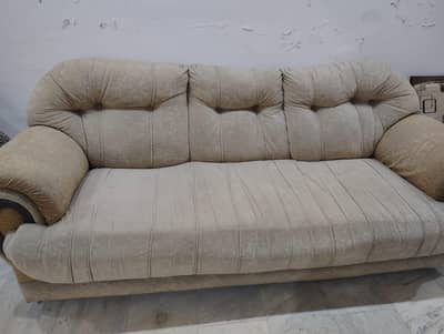3pc Sofa Set for Sale - Beige Color